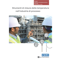 Nuovo flyer &ldquo;Strumenti di misura della temperatura nell'industria di processo&rdquo;