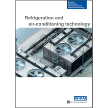 WIKA presenta una nuova brochure per le applicazioni nei settori della refrigerazione e del condizionamento