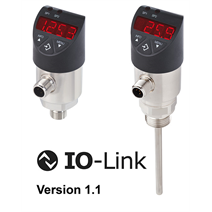Pressostati e termostati elettronici ora disponibili con la versione 1.1 dell&rsquo;interfaccia IO-Link