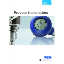 Nuovo flyer "Process transmitters"